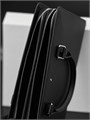 MONTBLANC портфель кожа того черного цвета два отделения на молниях и плечевым ремнем ПР-1190