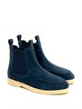 LORO PIANA челси высокие замша синие ОК-2309