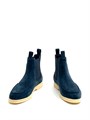 LORO PIANA челси высокие замша синие ОК-2309