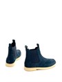 LORO PIANA челси высокие замша синие ОК-2309