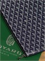 GOYARD папка маленькая 29 см синяя ПК-00273