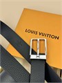 LV ремень брючный кожа Того черный РМ-0944