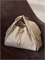 CHANEL сумка Hobo 26 см кожа икра бежевая золото СК-01245