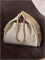 CHANEL сумка Hobo 26 см кожа икра бежевая золото СК-01245
