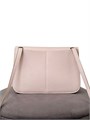 HERMES сумка Halzan 25 см розовая кожа того золото СК-00407