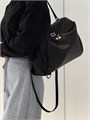 BALENCIAGA сумка Rodeo Medium кожа гладкая черная серебро СК-00723