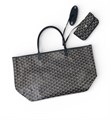 GOYARD Сумка-тоут Saint Louis PM из канвы синяя 40см СК-01095
