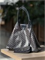 GOYARD Сумка-тоут Saint Louis PM из канвы синяя 40см СК-01095