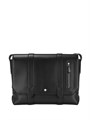 MONTBLANC мессенджер Meisterstuck с клапаном в гладкой коже МС-0278
