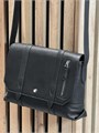 MONTBLANC мессенджер Meisterstuck с клапаном в гладкой коже МС-0278