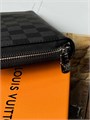 LV кошелек Zippy большой серая шашка КЛ-0305