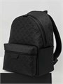 LV Рюкзак Discovery черная кожа тиснение монограммы с боковыми карманами РК-0286