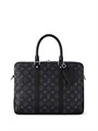 LV портфель Porte-Documents Voyage PM с ремнем монограмма кармашек сбоку между кожаными ремнями ПР-2483