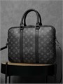 LV портфель Porte-Documents Voyage PM с ремнем монограмма кармашек сбоку между кожаными ремнями ПР-2483