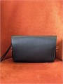 BALENCIAGA сумка Le 7 средняя гладкая кожа черная золото СК-01514
