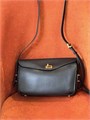 BALENCIAGA сумка Le 7 средняя гладкая кожа черная золото СК-01514