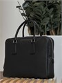 PRADA портфель кожа того маленький толстый черный ПР-0509
