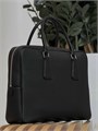 PRADA портфель кожа того маленький толстый черный ПР-0509