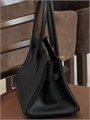 Hermes сумка Shoulder 29 см черная золото СК-00845