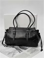 PRADA сумка черная кожа длинные ручки СК-01227