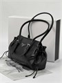 PRADA сумка черная кожа длинные ручки СК-01227