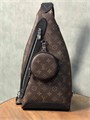 LV слинг Duo коричневая канва монограмма СЛ-2029