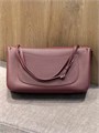 CHANEL сумка Maxi Flap 32 см кожа того бордовая маленькая золото СК-01583