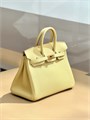 HERMES сумка Birkin 25 см кожа того желтая золото СК-01526
