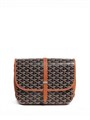 Goyard мессенджер Belvedere с клапаном толстый канва монограмма коричневый МС-01369