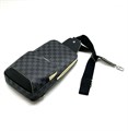 LV слинг Avenue серая шашка желтая отделка СЛ-1613