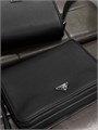PRADA мессенджер черная кожа того большой МС-00709