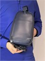 MONTBLANC слинг Extreme 3.0 кожа тисненная синий СЛ-00750