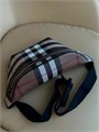 BURBERRY поясная сумка Cason в клетку с кожаной отделкой коричневая СЛ-1252