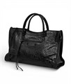 BALENCIAGA сумка черная мятая кожа на молнии СК-00968