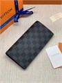 LV купюрница Brazza серая шашка КП-0316