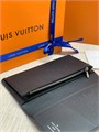 LV купюрница Brazza серая шашка КП-0316