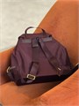 PRADA рюкзак нейлон бордовый с кошельком РК-01313