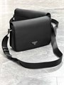 PRADA мессенджер черная кожа того маленький МС-00188