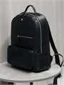 MONTBLANC рюкзак зернистая кожа того черного цвета с двумя карманами с переди и креплением на чемодан РК-2252