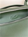 Loro Piana сумка маленькая того зеленая серебро СК-01632