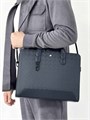MONTBLANC портфель Extreme 3.0 на молнии кожа с тиснением синий ПР-01306