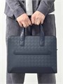 MONTBLANC портфель Extreme 3.0 на молнии кожа с тиснением синий ПР-01306