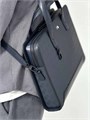 MONTBLANC портфель Extreme 3.0 на молнии кожа с тиснением синий ПР-01306