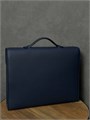 HERMES портфель Depeches синий того тонкий ПР-00154