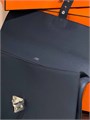 HERMES портфель Depeches синий того тонкий ПР-00154