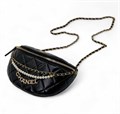 CHANEL сумка черная с жемчугом СК-00200