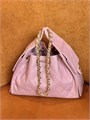 CHANEL сумка Hobo 26 см кожа икра розовая золото СК-00917