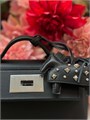 HERMES 24/24 сумка 21 см черная серебро СК-01199