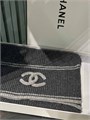 CHANEL шарф вязаный кашемир серый ШФ-00672