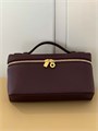 LORO PIANA сумка маленькая того бордовая золото СК-00697